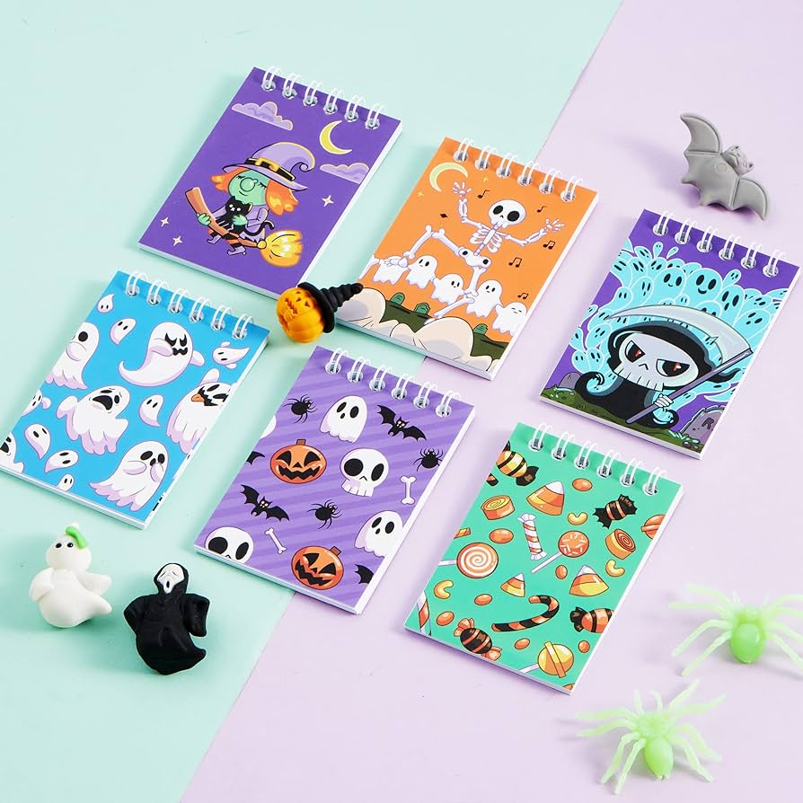 Amazon.co.jp: JOYIN ハロウィンメモ帳60枚セット(6デザイン